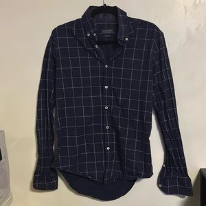 Zara blue button down